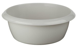 Miska kuchenna okrągła plastikowa 12,5L szara