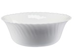 Salaterka miska szklana Bianco 23 cm biała