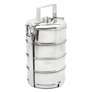 Menażka obiadowa 4 el.  turystyczna lunchbox Tadar czworak