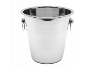 Wiaderko do lodu na lód szampana cooler 4L srebrne.jpg