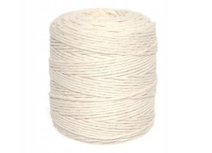 Sznurek do Makramy Bawełniany NATURALNY 200m 3mm.jpg