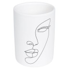 Kubek kosmetyczny łazienkowy na szczoteczki CARA 