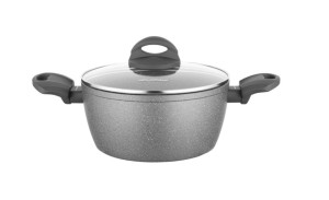 Garnek aluminiowy z pokrywą Lava Stone 2,4L 20 cm Florina.jpg