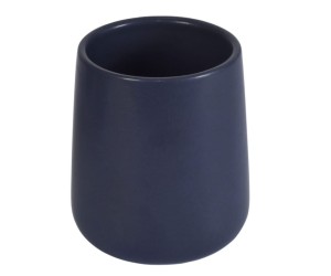 Kubek łazienkowy kosmetyczny Nero granatowy Bisk.jpg