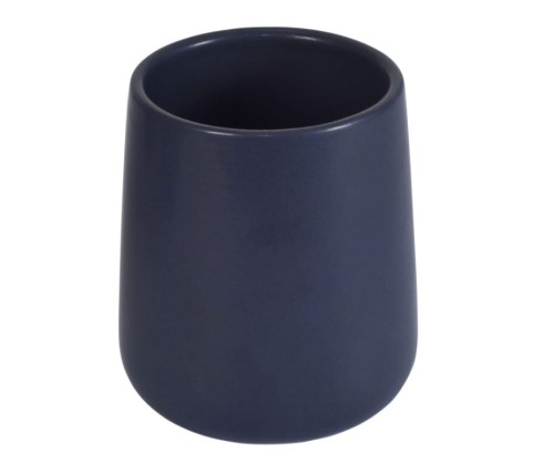 Kubek łazienkowy kosmetyczny Nero granatowy Bisk.jpg