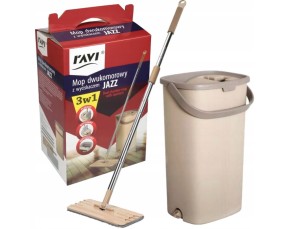Mop płaski z wyciskaczem JAZZ  ravi dwukomorowe wiadro.jpg