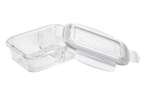 Pojemnik szklany do żywności podwójny Frigo 600 ml.jpg