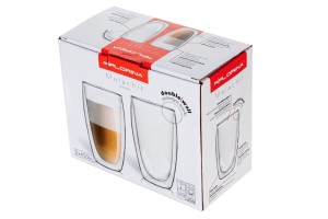 Szklanki Malachit o pojemności 450ml 2 szt pudełko kolorowe