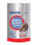 Trucizna, trutka granulat przeciwko myszom i szczurom Bros 200g
