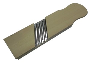 Szatkownica do kapusty warzyw drewniana 4 ostrza z szufladą od tyłu