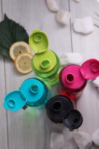 Butelka Bidon Na Wodę Lemoniadę uchwyt 650ml od góry