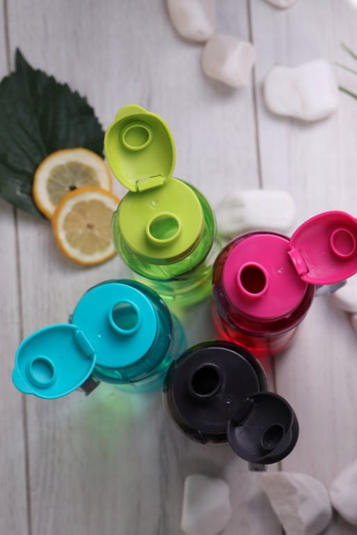 Butelka Bidon Na Wodę Lemoniadę uchwyt 650ml od góry