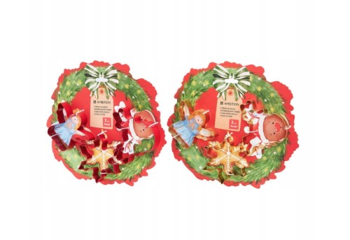 Foremki do ciastek pierników Noel AMBITION 3 szt ANIOŁ RENIFER ŚNIEŻKA