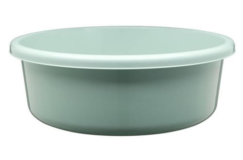 Miska miednica do prania okrągła Zuza 18L miętowa plastikowa.jpg