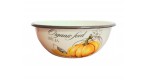 Miska kuchenna miednica emaliowana Dynia 25cm 2,5L 