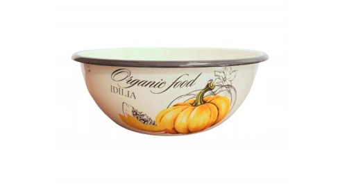 Miska kuchenna miednica emaliowana Dynia 28cm 4L