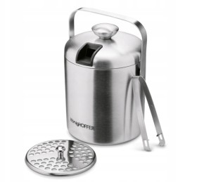 Wiaderko do lodu na lód ze szczypcami Lugo Matowe Konighoffer 1,3 L