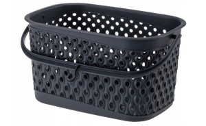 Koszyk pojemnik na klamerki spinacze ORION szary