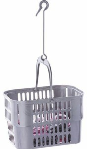 Klamerki spinacze do bielizny w koszyku teleskopowym 50 szt. MTM