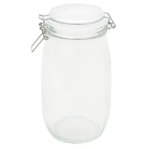 Rey słoik szklany z klipsem hermetyczny 1,5L 1500ML