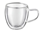Szklanki termiczne MIA 2szt z podwójną ścianką 250ml 