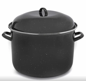 Garnek emaliowany do gotowania słoików powidlak duży 30cm 15L