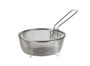 Sito koszyk do frytek ze stali nierdzewnej Steel Ambition 23 cm