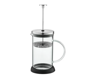 Zaparzacz szklany do kawy Rafaella Ambition 600ml filtr tłokowy podciągnięty do góry.